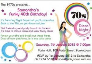 70s Party Invitations Templates 70s Party Invitations Templates Newhairstylesformen2014 Com