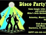 70s Party Invitations Templates Disco Invitation Personalized Party Invites