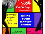 70s theme Party Invitations Personalized 70s Birthday Invitations