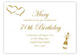 70th Birthday Invitation Template Word 70th Birthday Party Program Template Impremedia Net