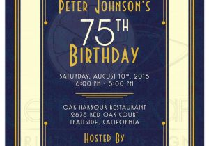 75th Birthday Invitation Ideas 16 75th Birthday Invitations Unique Ideas