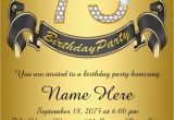 75th Birthday Party Invitation Templates 16 75th Birthday Invitations Unique Ideas