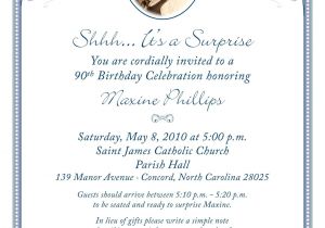 75th Surprise Birthday Party Invitation Wording 80th Surprise Birthday Invitation Wording