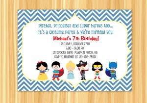 7th Birthday Invitation Card Printable Invitation Card 7th Birthday Boy Lovely 7th Birthday