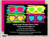 80 theme Party Invitations 80s Birthday Party Invitations totally 80s by
