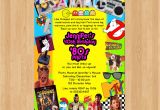 80s themed 40th Birthday Party Invitations 80s Party Invitation 80s Birthday Invitation Printable 40th
