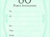 80th Birthday Invitation Template Uk 10 Sample Images 80th Birthday Party Invitations