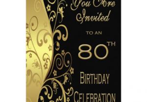 80th Birthday Invitation Template Uk 80th Birthday Party Personalised Invitation 13 Cm X 18 Cm