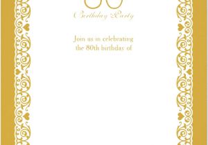 80th Birthday Invitation Template Uk Free Printable 80th Birthday Invitations Free Printable