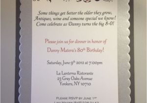 80th Birthday Invitation Wording Quotes for 80th Birthday Invitations Quotesgram