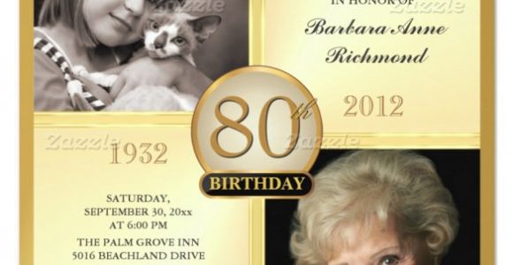 80th Birthday Invitations Templates Free 26 80th Birthday Invitation Templates Free Sample