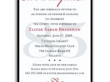 85 Birthday Party Invitations Classic 85th Birthday Red Surprise Invitations