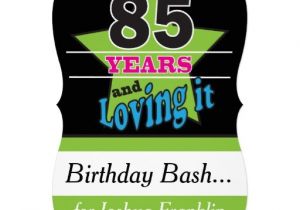 85 Year Old Birthday Invitations Surprise 85th Birthday Party Gifts T Shirts Art