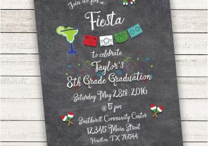 8th Grade Graduation Invitations Free Fiesta Graduation Invitations Printable 8th Grade Graduation