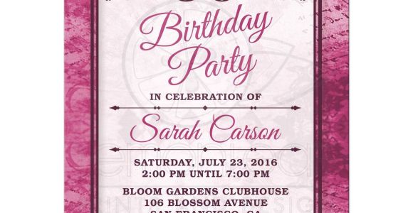 90th Birthday Invitations Templates Free 90th Birthday Party Invitations