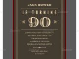 90th Birthday Party Invitations Templates Free Free Printable 90th Birthday Invitations Dolanpedia