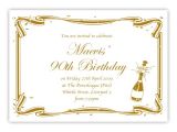90th Birthday Party Invitations with Photo 90th Birthday Party Invitation Birthdays