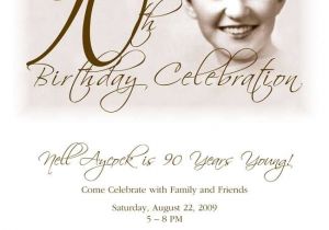 90th Birthday Photo Invitations 90th Birthday Party Invitation