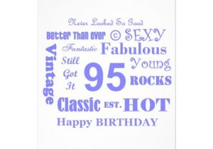 95th Birthday Party Invitations 95th Birthday Party Invitations 5 Quot X 7 Quot Invitation Card