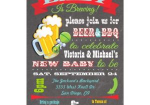 A Baby is Brewing Baby Shower Invitations A Baby is Brewing Baby Shower Invitations 5" X 7