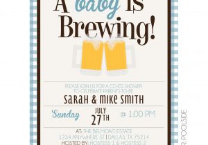 A Baby is Brewing Baby Shower Invitations Baby is Brewing Shower Invitations