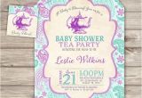A Baby is Brewing Tea Party Baby Shower Invitations A Baby is Brewing Baby Shower Tea Party Invitations by