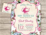 A Baby is Brewing Tea Party Baby Shower Invitations A Baby is Brewing Baby Shower Teaprintable Invitations theme