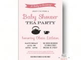 A Baby is Brewing Tea Party Baby Shower Invitations A Baby is Brewing Invitation Printable Baby Shower Tea