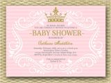 A New Little Princess Baby Shower Invitations Royal Princess Baby Shower Invitation Little Princess Baby