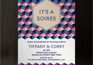 A5 Party Invitation Template soiree Indesign Template Party Invitation A5 for Birthday