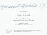A5 Wedding Invitation Template A5 Invitations
