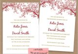 A6 Wedding Invitation Template Diy Small Printable Wedding Invitations A6 Size by
