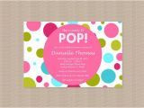 About to Pop Baby Shower Invitations About to Pop Baby Shower Invitations In Pink by Honeyprint