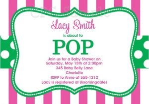 About to Pop Baby Shower Invitations Items Similar to She S About to Pop Baby Shower Invitation
