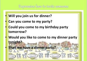 Accepting Birthday Invitation Accepting Invitation Birthday Party Choice Image