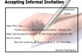 Accepting Birthday Invitation Invitations