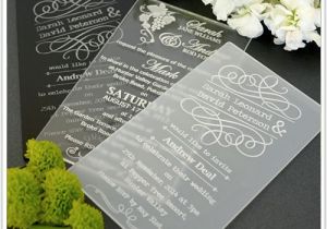 Acrylic Wedding Invitations with Box Alibaba Manufacturer Directory Suppliers Manufacturers