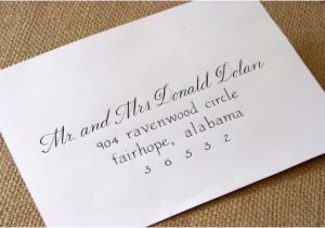 Addressing Wedding Invitations by Hand Calligraphy Envelope Addressing for by southerncalligraphy