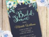 Adobe Birthday Invitation Template Floral Bridal Shower Invitation Template Edit with Adobe