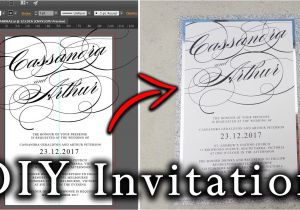 Adobe Illustrator Wedding Invitation Template How to Create An Invitation In Illustrator From Start to