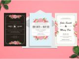 Adobe Illustrator Wedding Invitation Template Wedding Invitation Set Buy This Stock Template and