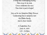 Adoption Baby Shower Invitation Wording Adoption Shower Invitation