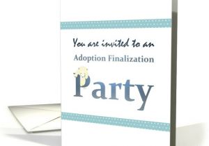 Adoption Finalization Party Invitations Adoption Finalization Party Invitation Cute Baby Polar