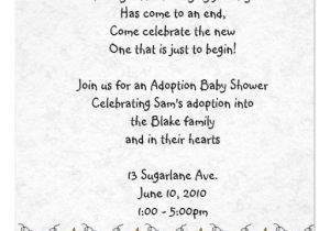 Adoption Party Invitation Wording Adoption Shower Invitation