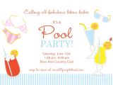 Adult Pool Party Invitations Adult Pool Party Quotes Quotesgram