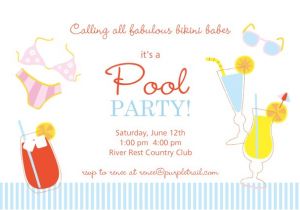 Adult Pool Party Invitations Adult Pool Party Quotes Quotesgram