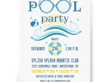Adult Pool Party Invitations Pool Party Invitation