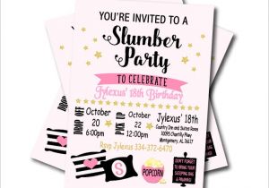Adult Slumber Party Invitations Aliexpress Com Buy 20 Pcs Lot Slumber Party Invitations
