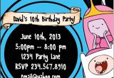 Adventure Time Party Invitation Template Printable Adventure Time Invitations Party Invitations Ideas