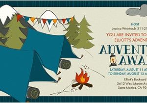 Adventure Time Party Invitation Template Trips and Getaways Online Invitations Evite Com
